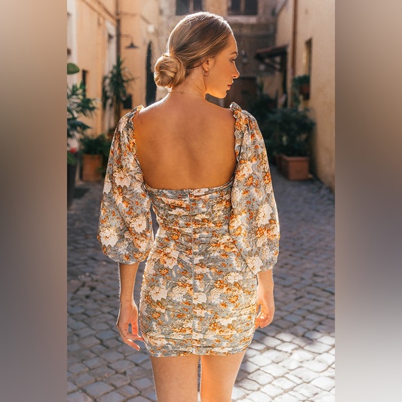 ***SOLD*** 🍾🪴 Hello Molly Basque Country Dress 🪴🍾 in Sage Size M (AU 10) EUC - Picture 7 of 13